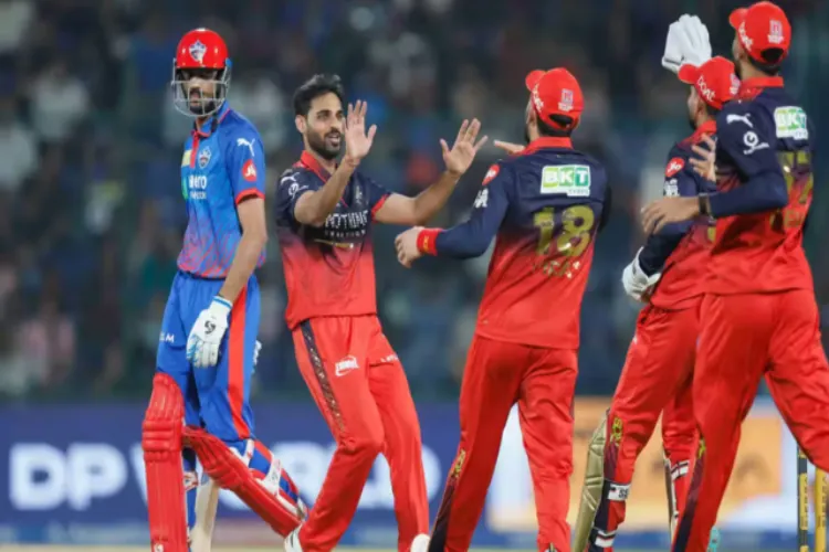 RCB bundles out DC for 75.