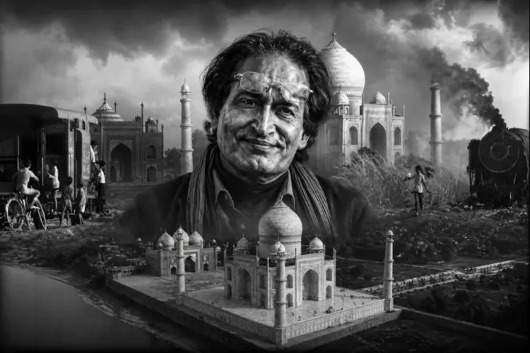 Raghu Rai: The Artist Who Taught the World How to 'Feel' the Taj Through the Camera. AI photo Hashmi