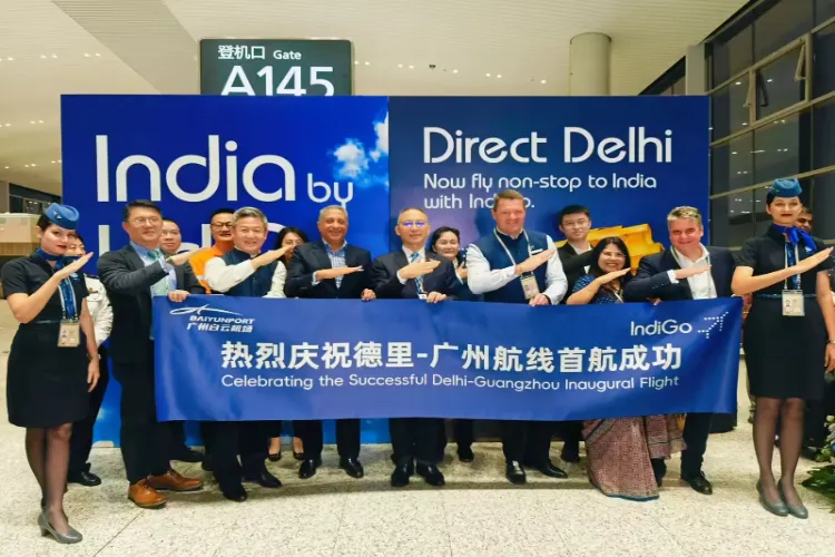 IndiGo's Direct Delhi-Guangzhou Flight Resumes
