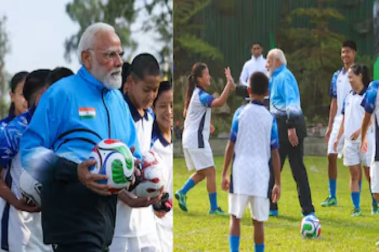 Modi targets Congress on Sikkim development