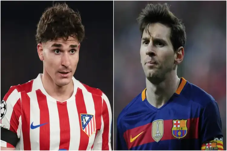 Alvarez leapfrogs Messi to become fastest Argentinian to 25 UCL goals