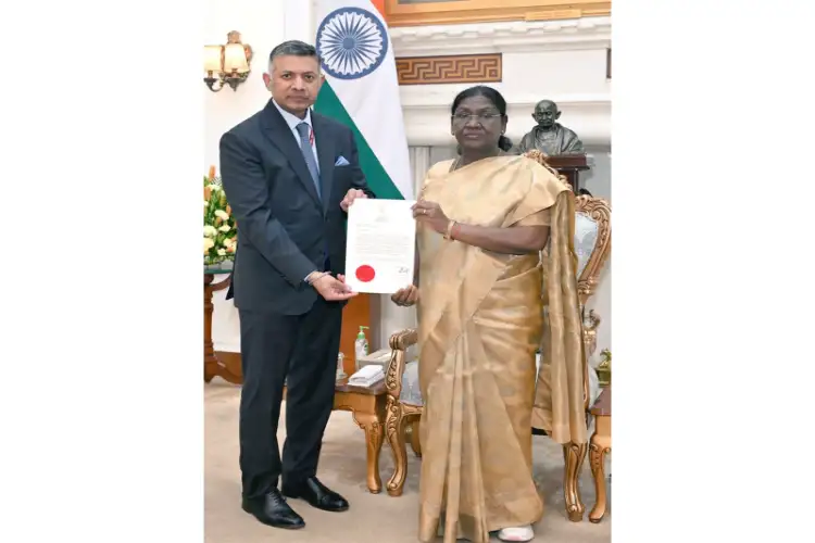 Vikram Doraiswami receives credentials as new envoy to China from President Murmu