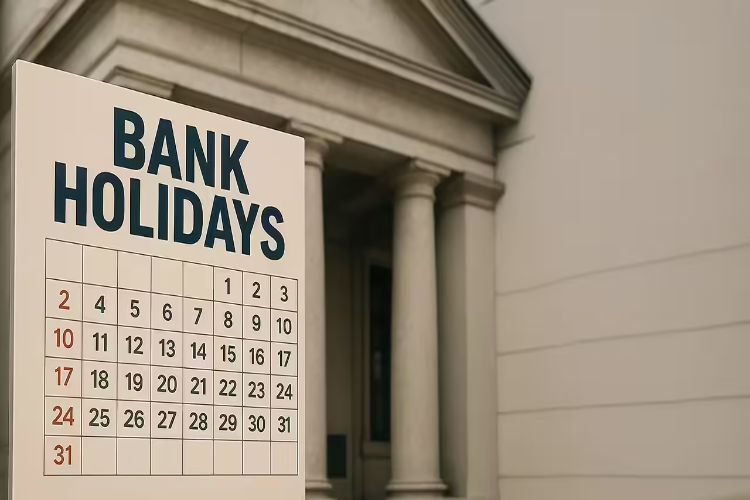 Banks closed in early May, check the full list before leaving