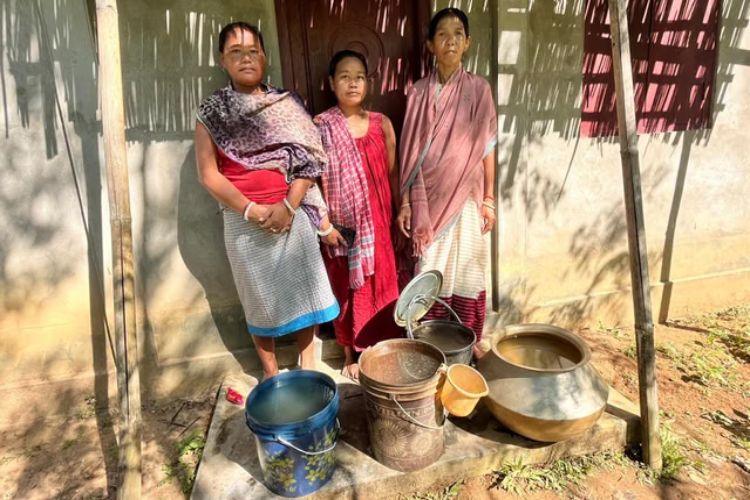 Tripura have more than 85 percent households with water connections.