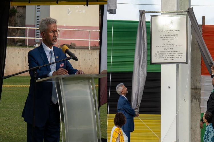 India gifts electronic scoreboard to Jamaica