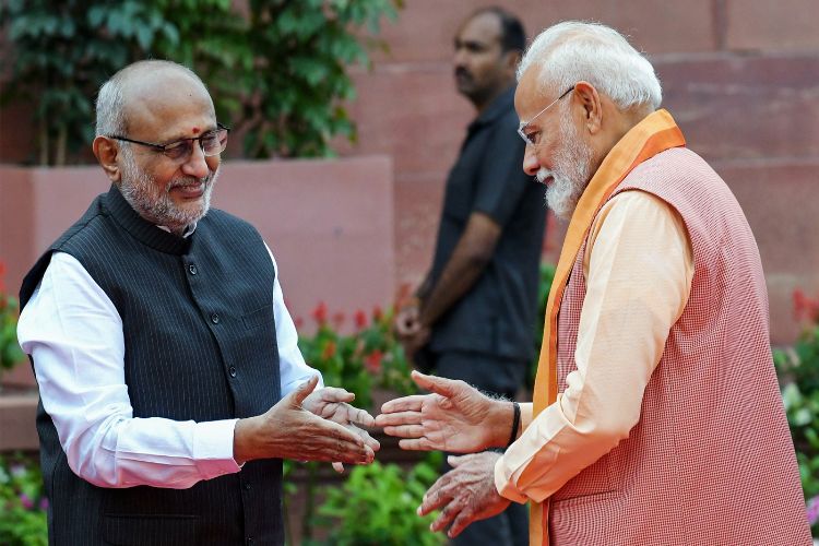 Chief Minister wish Vice President Radhakrishnan on his birthday
