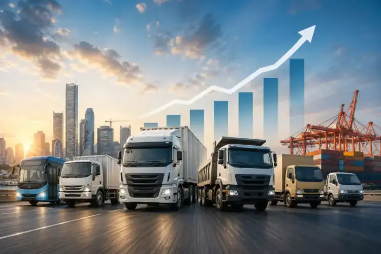 Domestic demand lifts commercial vehicle sales in April, export pressures persist