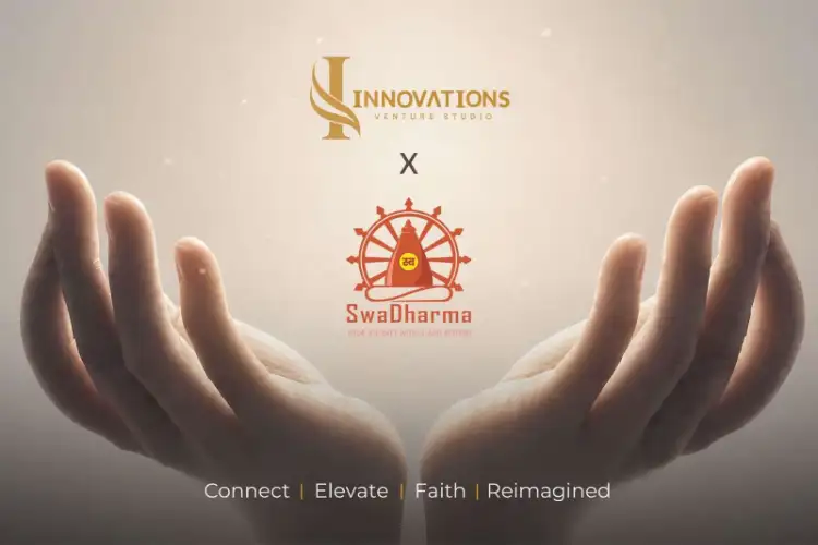 India's faith economy goes digital: Innovations venture studio to co-build 'Dharma Stack' with SwaDharma (Formerly 3ioNetra)