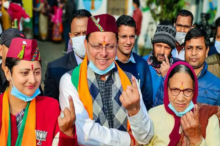 People of Assam deliver clear mandate for development, cultural identity: Uttarakhand CM Pushkar Singh Dhami