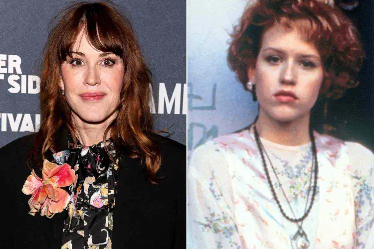 Molly Ringwald recalls taking school finals on Pretty in Pink set