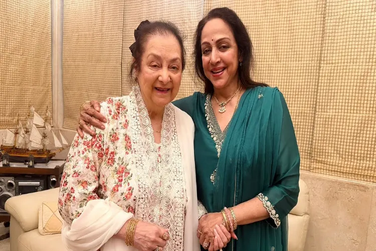 From the Window of Memories: Saira Banu's Emotional Message—A Spiritual Bond with Hema and Dharmendra