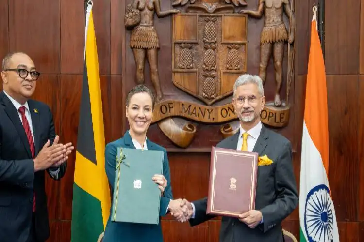 EAM Jaishankar hails India-Jamaica ties; identifies development as 