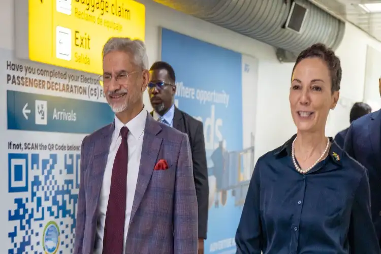 EAM Jaishankar arrives in Suriname on maiden visit; to hold talks with counterpart Melvin Bouva
