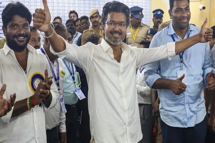 Tamil Nadu Governor confirms Vijay to meet today evening, says TVK claims majority