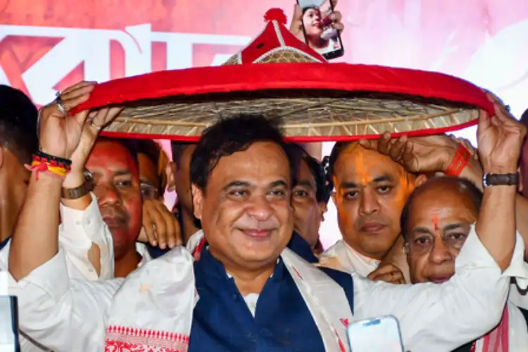Himanta Biswa Sarma tenders resignation to Governor after BJP's third straight win in Assam