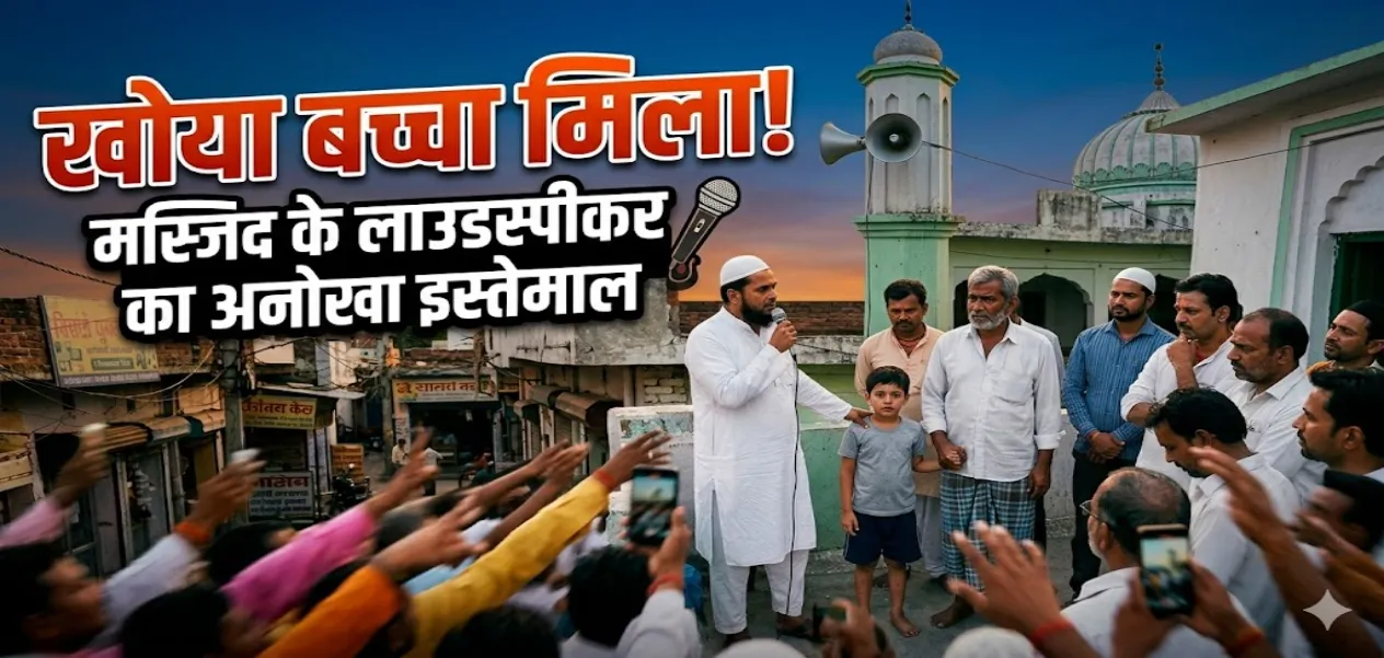 The Mosque's Announcement Becomes a Hindu Child's Hope