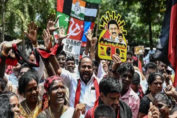 BJP on the rift between the Congress and DMK in Tamil Nadu