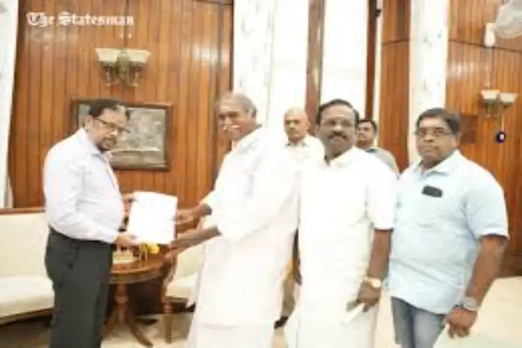 AINRC leader N. Rangasamy resigns from the post of Puducherry CM
