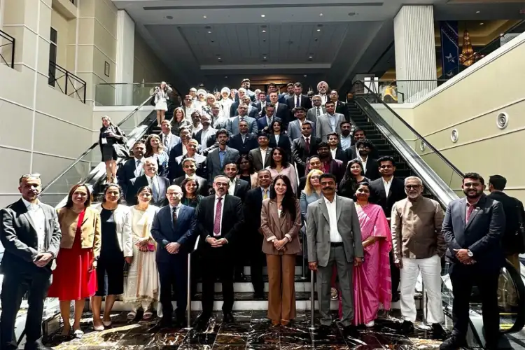 Indian envoy to US holds talks with Indian delegation to Select USA Summit