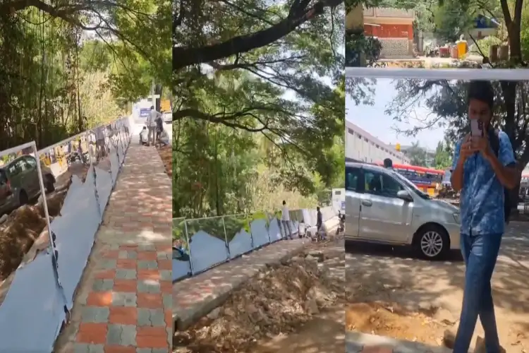 'Nobel Genius': Mysuru installs mirrors on walls to stop public urination, adds LED lights for night; leaves internet impressed