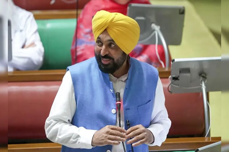 Bhagwant Mann for blaming BJP for Punjab bomb blasts