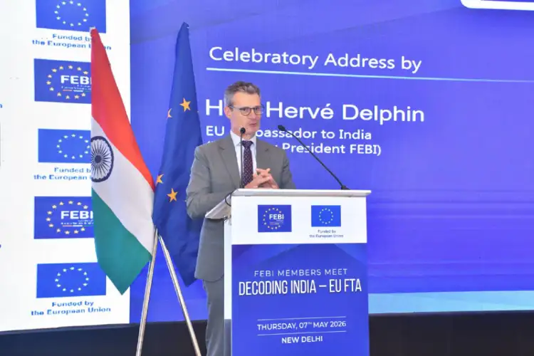 EU Ambassador urges investment liberalisation in India-EU FTA