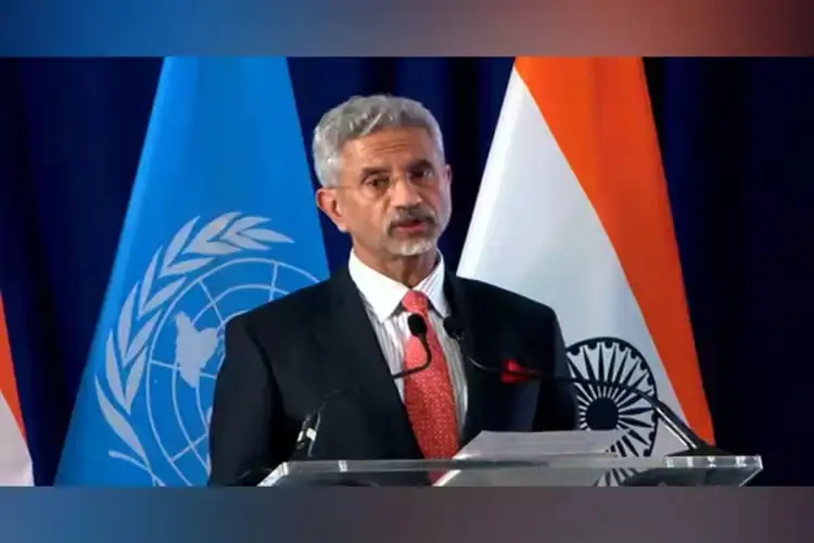 Jaishankar: India's 17% Contribution to Making the Global Economy Risk-Free