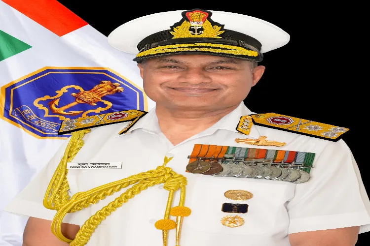 Vice Admiral Krishna Swaminathan will be the new Chief of the Indian Navy.