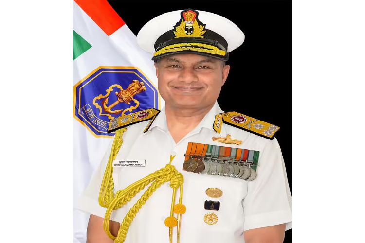 Vice Admiral Krishna Swaminathan appointed as the next Navy Chief