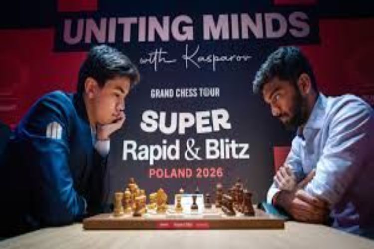 Gukesh wins to finish fifth in the Blitz category