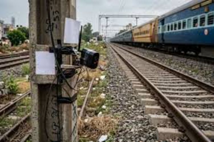 A hidden camera was found installed at a railway signal in Vaishali, Bihar.
