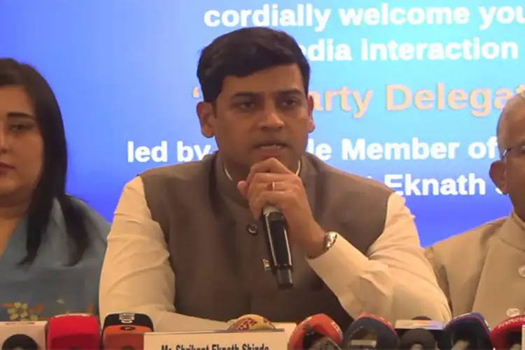 Shiv Sena MP Shrikant Shinde to tour 22 Maharashtra districts ahead of local body polls
