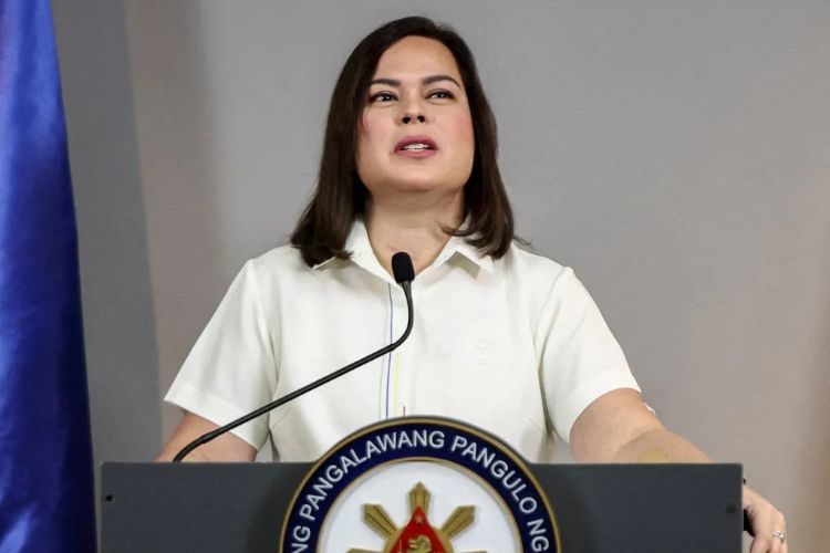 The lower house of the Philippine Parliament voted to impeach Sara Duterte.