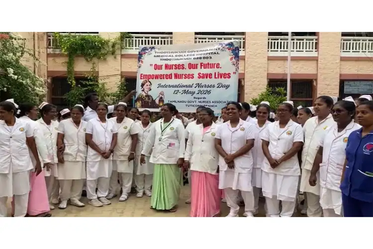 Tamil Nadu: World Nurses Day observed with awareness rally at Thoothukudi Medical College Hospital