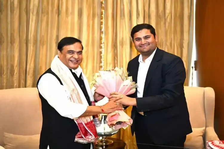 Jeet Adani arrives in Guwahati to attend swearing-in of Himanta Biswa Sarma led Govt