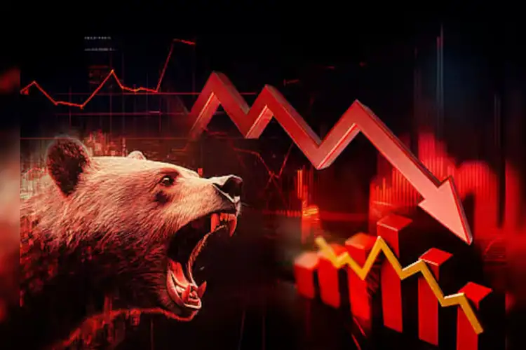 Stock market turmoil worsens on crude, West Asia fears, Sensex closes 1,456 pts down