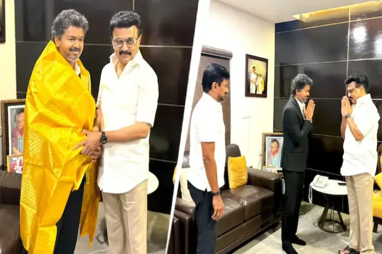 Tamil Nadu CM Vijay meets IUML chief, other leaders in Chennai