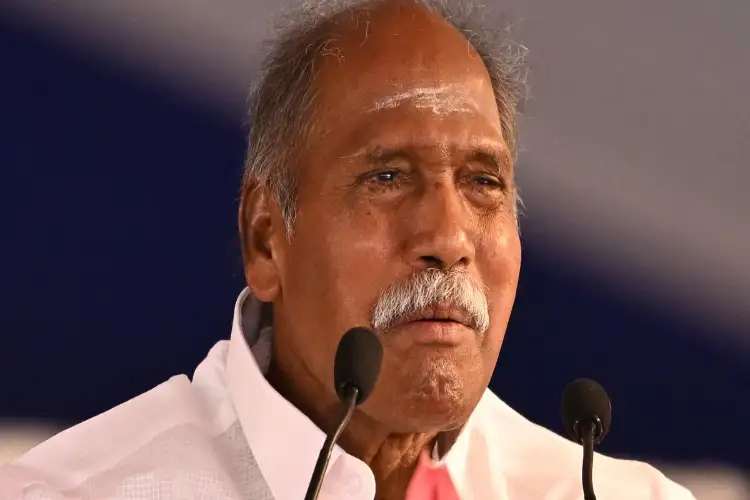 N Rangasamy takes charge as Puducherry CM