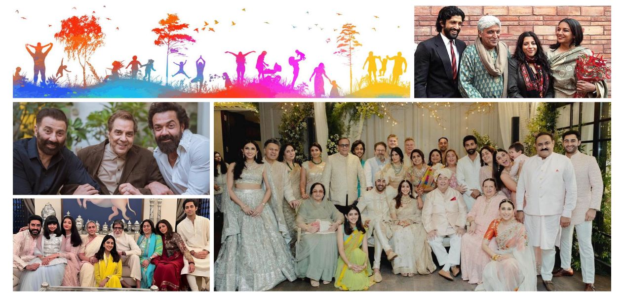 These Bollywood families are still maintaining the tradition of relationships.