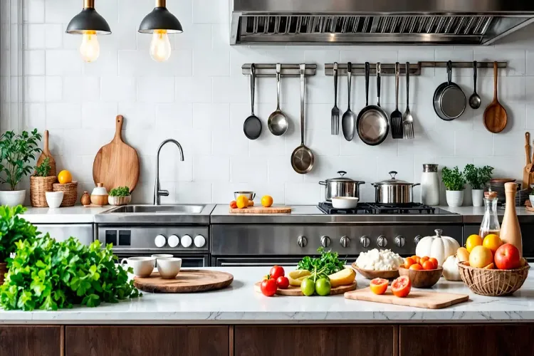Never, under any circumstances, keep these items near the stove—otherwise, a major accident could occur.