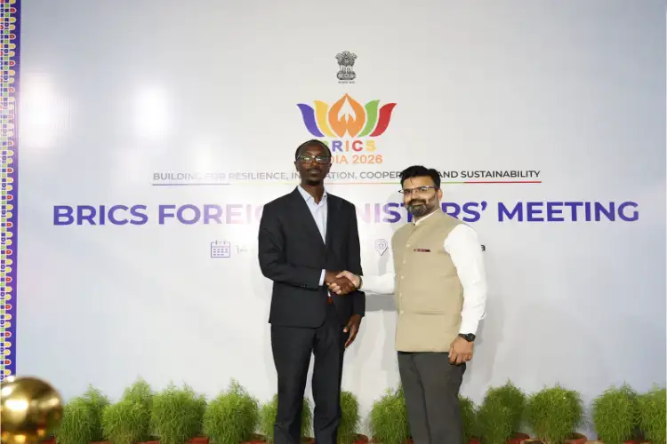 Ethiopian Foreign Minister arrives in New Delhi ahead of BRICS Foreign Ministers' Meeting