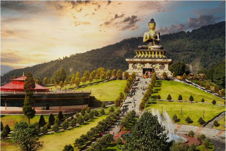 Tamang greets the people on the 51st Statehood Day of Sikkim