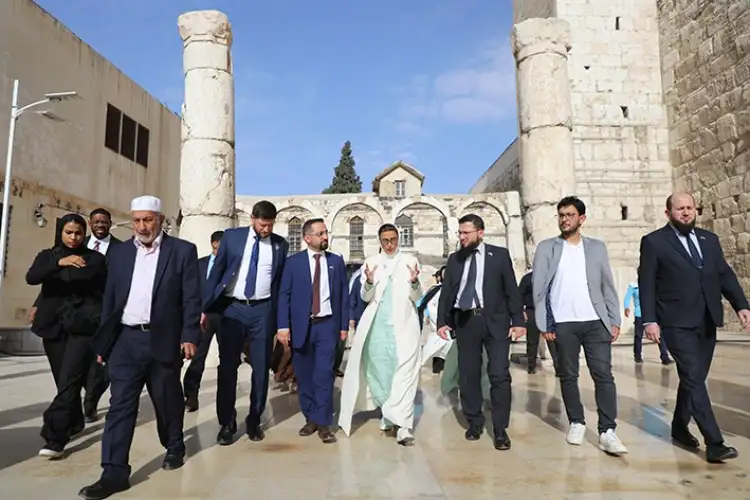 With support from Sheikha Fatima, UAE to restore Umayyad Mosque in Damascus
