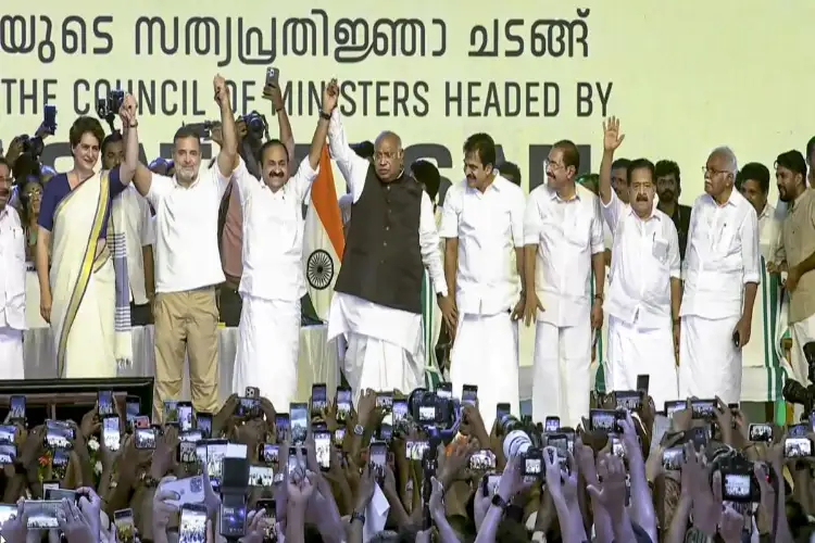 20 ministers sworn into VD Satheesan-led Keralam Cabinet; ceremony concludes with Vande Mataram, National Anthem