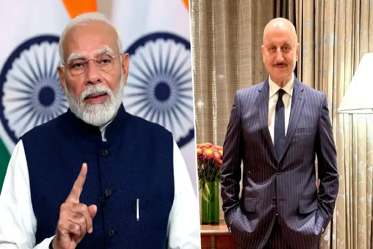 Anupam Kher supports PM Modi's resource conservation push, travels Jaipur to Delhi by train