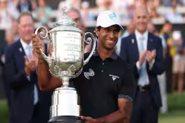 Indian-origin Aaron Rai creates history by winning the PGA Championship