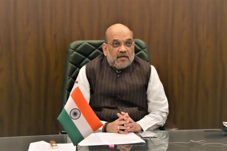 Amit Shah inaugurated a public service centre at a 