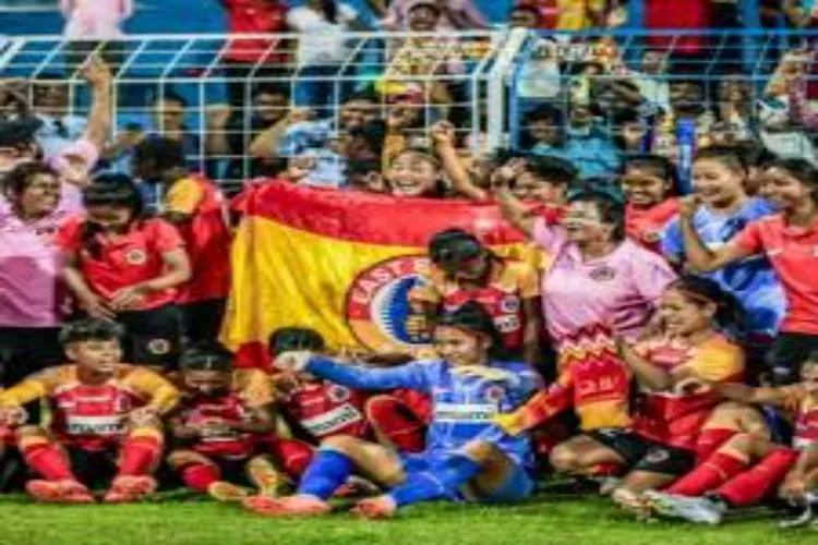 East Bengal wins Indian Women's League title for the second time.