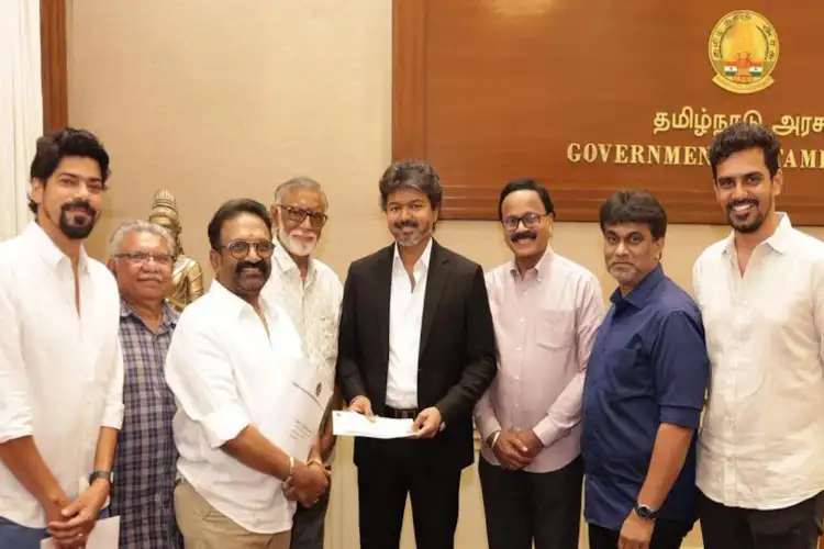 Tamil Nadu CM Joseph Vijay congratulates Suriya's 'Karuppu' team on box office success