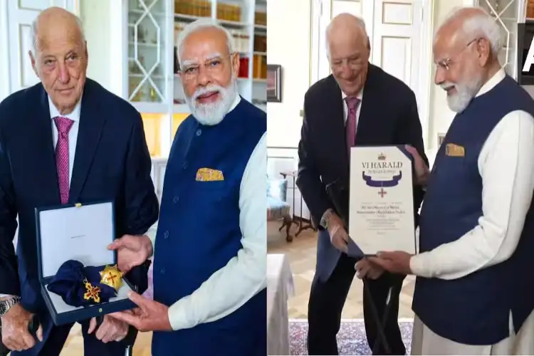 PM Modi holds bilateral meeting with Iceland's PM Frostadottir ahead of India-Nordic Summit